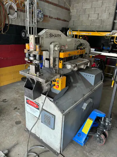 Here Is A Mubea Shark 60 Hydraulic Ironworker We Have In Stock, If You Require Anymore Photo`s & Inf...