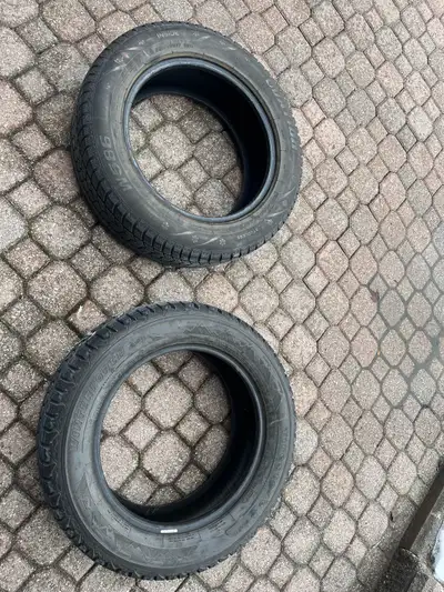 Selling a pair of winter tires in good working condition. Tire Details: ∙ Size: 225/60R17 ∙ Speed Ra...