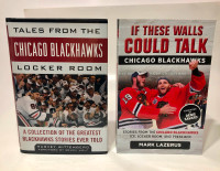 New Chicago Blackhawks Books ~ $15.00 each