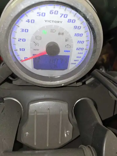 One owner Low kms, comes with aftermarket headlight and signal lights (not installed)