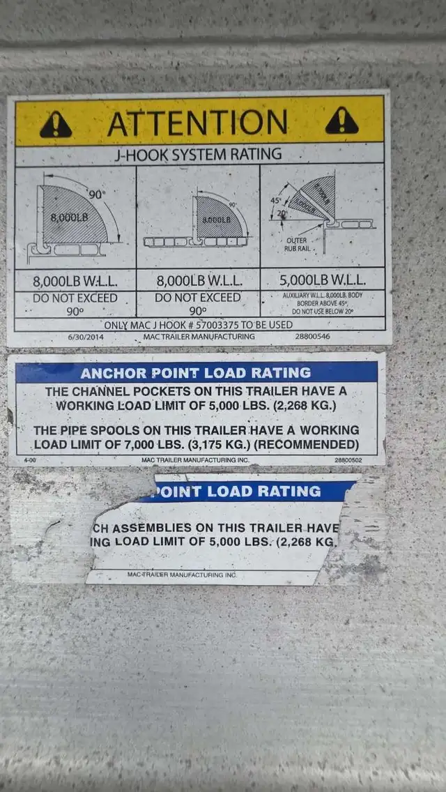 Remorque mac trailer in Cargo & Utility Trailers in Rimouski / Bas-St-Laurent - Image 8