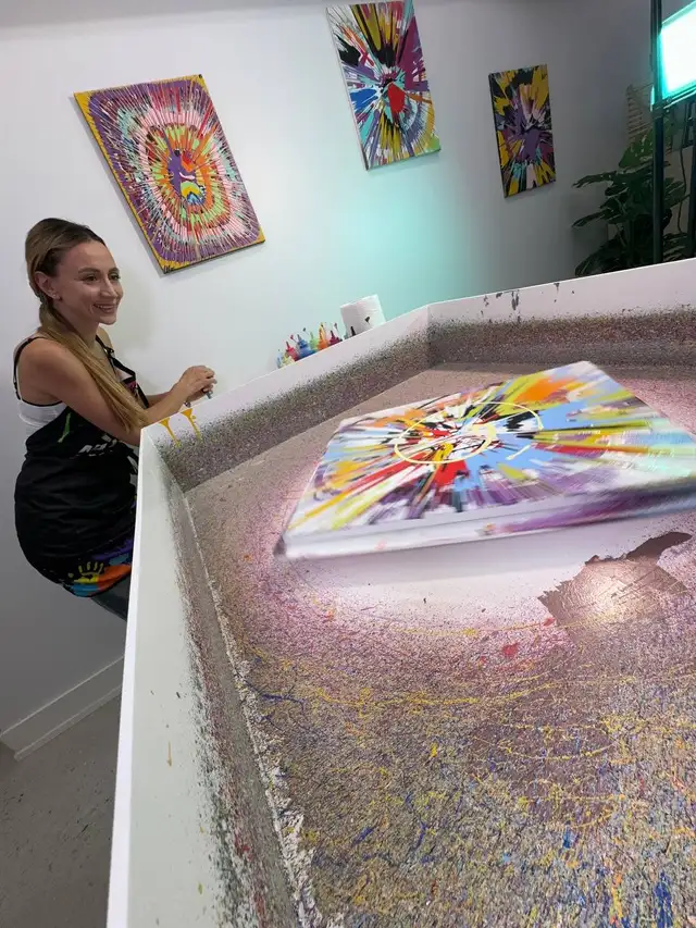 Spin ART painting classes566077849297244161