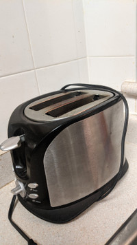 Black and decker toaster-stainless steel