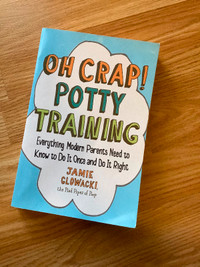 Oh Crap Potty Book & toilet seat & potty