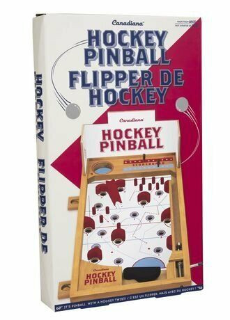 JEU DE HOCKEY PINBALL FLIPPER CANADIANA BOIS STYLE VINTAGE NEUF in Toys & Games in Longueuil / South Shore
