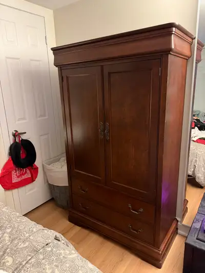 Dark wood Armoire / Cabinet, View more