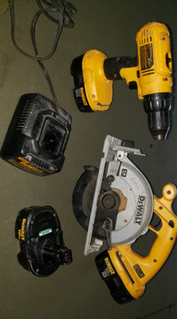 6 Piece DeWalt 18 Volt Set