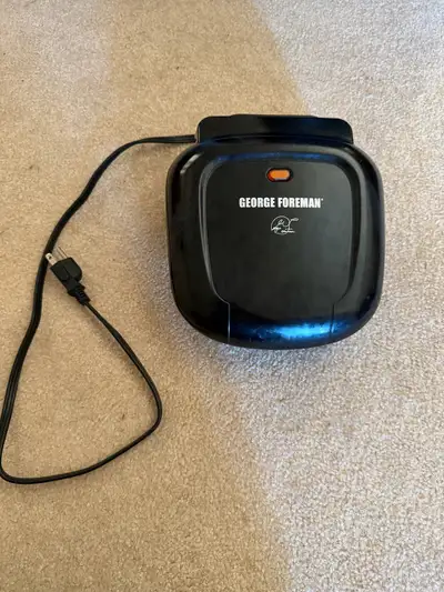 George Foreman grill - small Great for camp to heat up paninis or grilled cheese sandwiches!