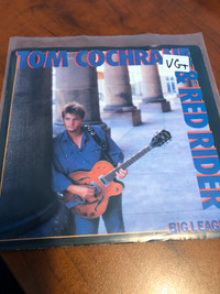 Big League by Tom Cochrane and Red Rider.  45 rpm record.