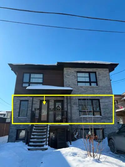 *english to follow 5 ½ À LOUER Disponible le 1er Avril (emménagement flexible) - LeMoyne (Longueuil)...