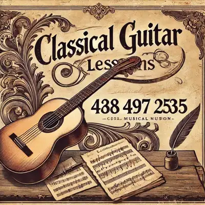 Guitar course Cote saint luc area I speak English Armenian and Farsi. for information you can visit...