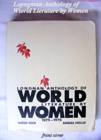 BOOK: "Longman anthology of world literature by women" 1875-1975
