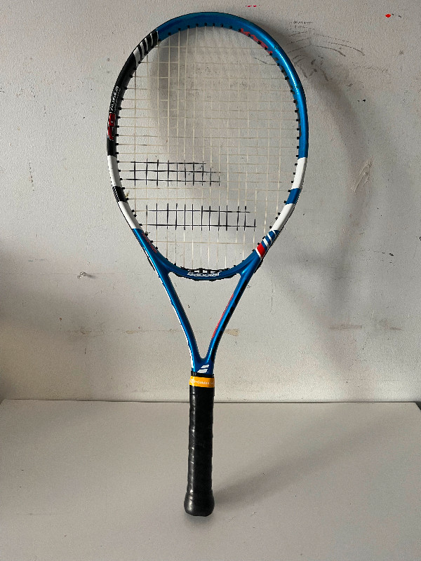 Babolat Contact Team Tennis Racket - Blue, NEW GRIP TAPE, L 2, A dans Tennis et raquettes  à Ville de Montréal