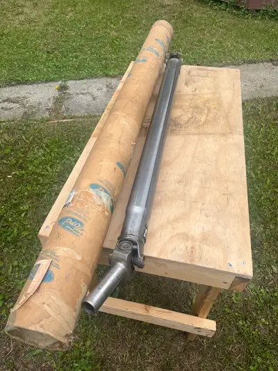 I have a new lightweight steel driveshaft for a Foxbody Mustang. ￼It is a larger diameter tubing tha...