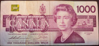 Canadian $1000 bill