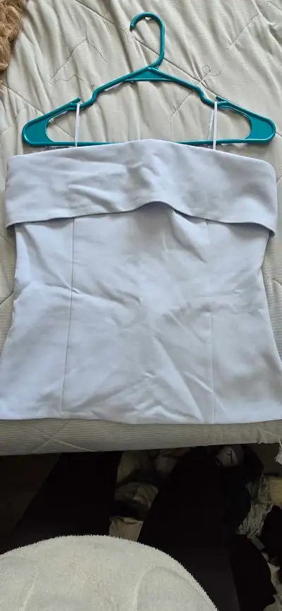 aritizia top baby blue , View more