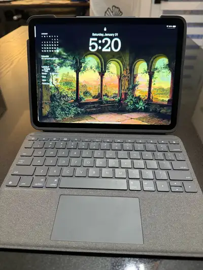 iPad Air 4th Gen (64GB) + Logitech Folio Touch Keyboard, View more