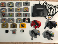 Nintendo 64 - Console, 19 Games, 4 Controllers
