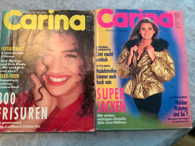 Carina German Sewing pattern magazines in Hobbies & Crafts in Kelowna