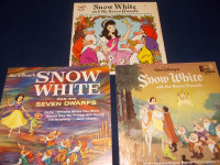 Disney Snow White and the Seven Dwarves LP's/records/vinyls