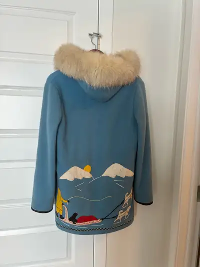 Fox Hudson Bay Inuit Wool Coat Jacket, View more