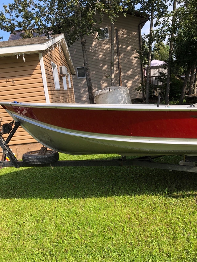 16’ Lund & 25 hp Yamaha outboard (electric) REDUCED TO 12,500