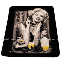 Marilyn Monroe couvertures en peluche $74.99+taxes chaque
