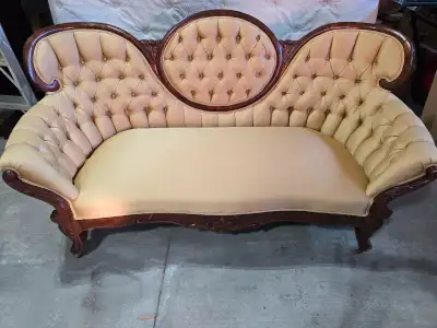 ANTIQUE PARLOUR COUCH, View more