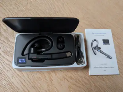 Bluetooth microphone head set, View more