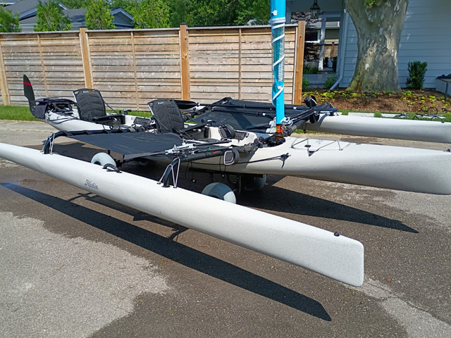 2022 Hobie Mirage Tandem Island Kayak/Sailboat trimaran in Sailboats in St. Catharines - Image 3