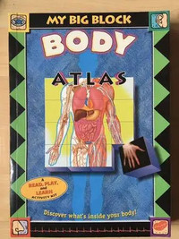 My Big Block Body Atlas $35 (Board book)