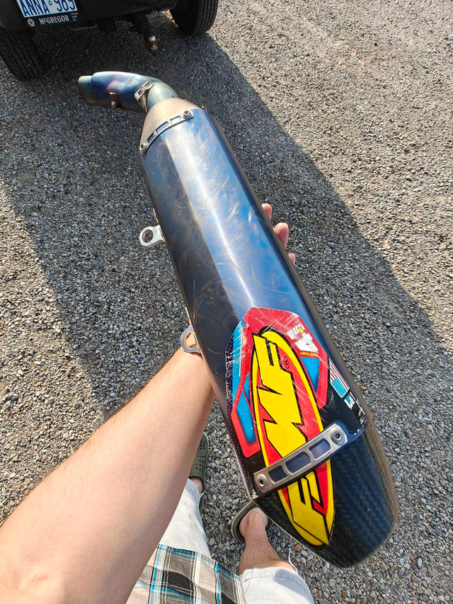 Fmf 4.1 Titanium Slip On for KTM Husky & Gasgas in Dirt Bikes & Motocross in Sarnia - Image 4