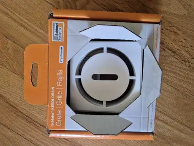 I'm selling a new Schluter Kerdi Drain grate, perfect for your shower renovation project. This 4-inc...
