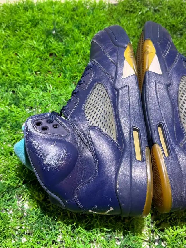 Size 10 - Air Jordan 5 Pre-Grape  in Men's Shoes in Mississauga / Peel Region - Image 6