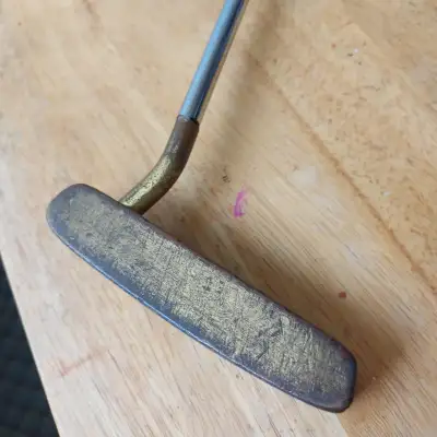 Vintage Dunlop Dead Eye T44 Brass Putter (LH) - $20.00, View more