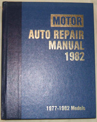 Automotive Repair Manual – Motor 1977-1982