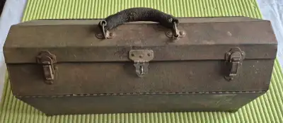 Antique armory tool chest, View more