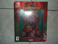 NEW Castlevania Anniversary Collection (UE) Switch Game Set!!