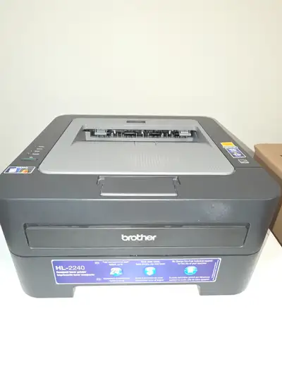 Brother HL-2240 Laser Printer with additional new cartridge, View more