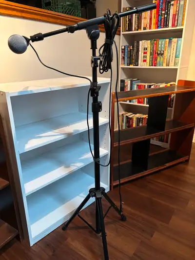 Microphone and adjustable Stand  new never  used. $30, View more