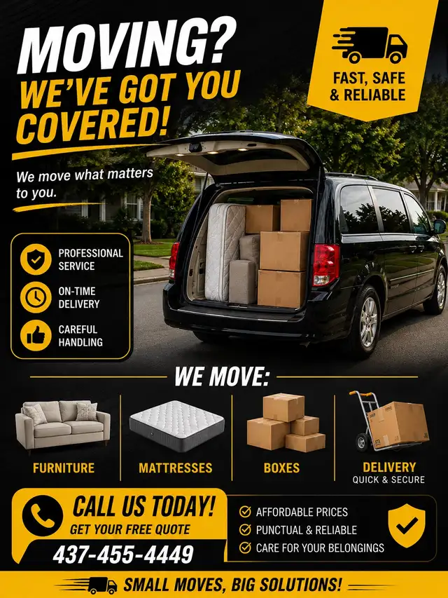 Local Delivery & Small Moving Service