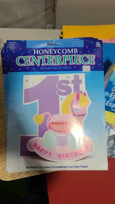 3 avaliable for $10 or $5each. New and unused. Make your little one's first birthday unforgettable w...