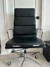 Eames Management (Office) Chair Highback - Softpad, Leather
