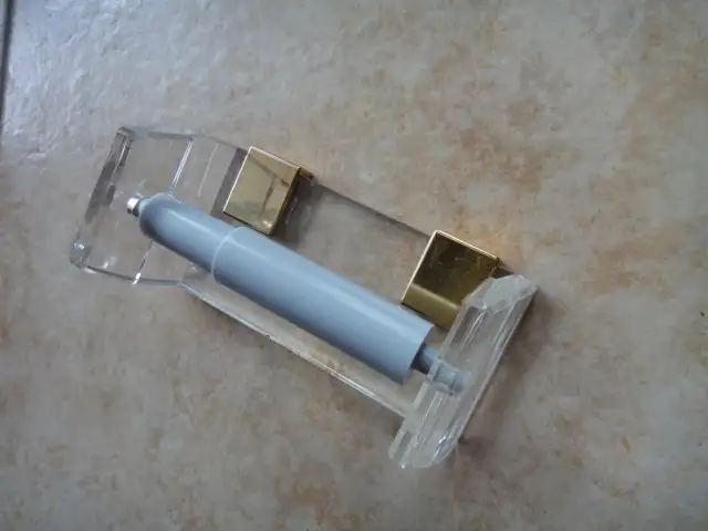 Transparent Acrylic Toilet Paper Holder