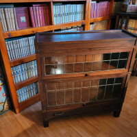 Beautiful antique barrister bookcase 