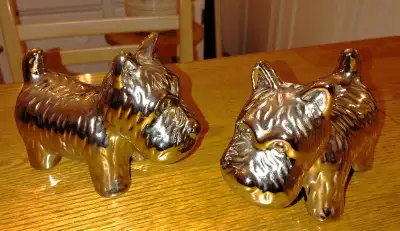 Scotty Dog Terrier Figures Pr, View more