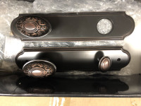 Grandeur Entry Knob Set and 30” and 18”appliance handle
