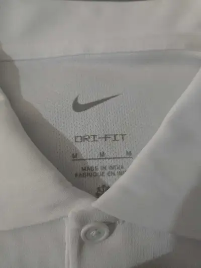 Brand new Men's Nike white dri fit collared t-shirt size medium, View more