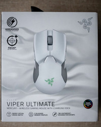 Razer Viper Ultimate Wireless Gaming Mouse and Charging Dock