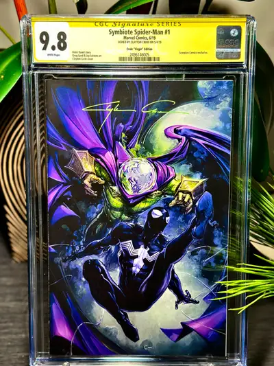 Symbiote Spider-Man #1 CGC 9.8 Signature Series, View more